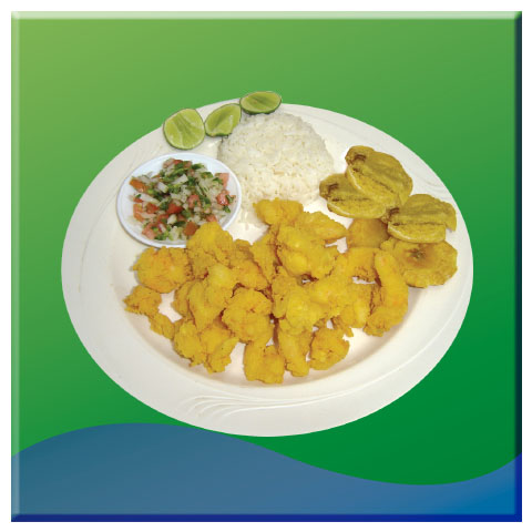 CAMARONES APANADOS / BREADED SHRIMP